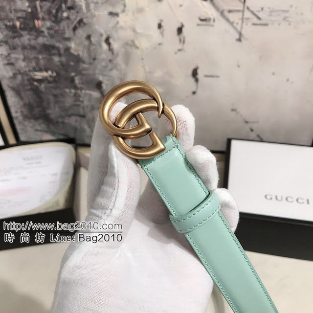 Gucci女士皮帶 古奇Maccarone腰帶  jjp1307